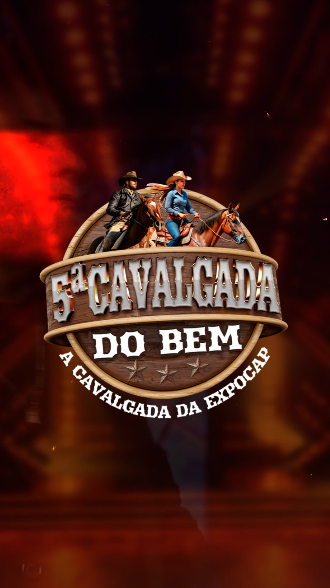 5ª Cavalgada do Bem com show de Janio e Junior - entrada será 1 litro de leite